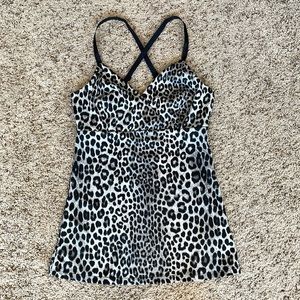 NWOT Michael Kors Leopard Camisole XS